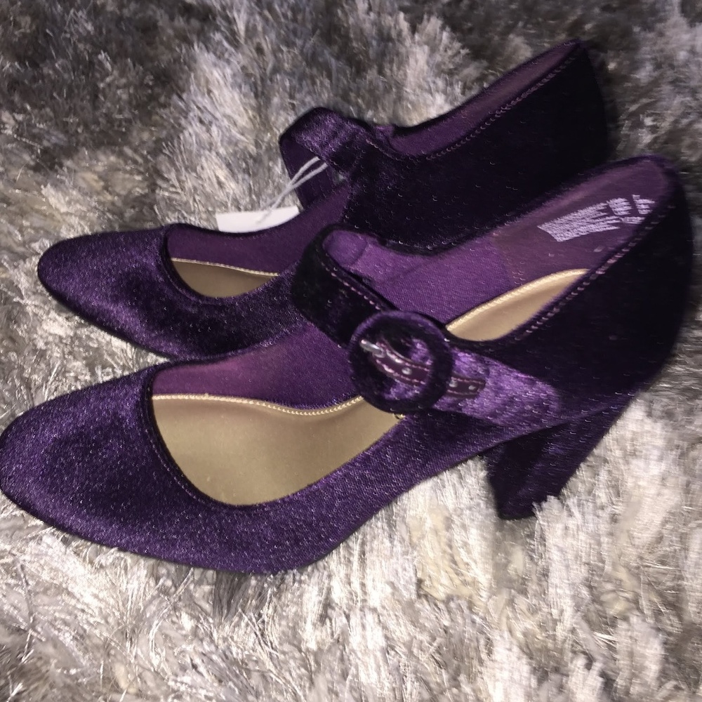 Christian Siriano by Payless Heels, Size 7, Purple
